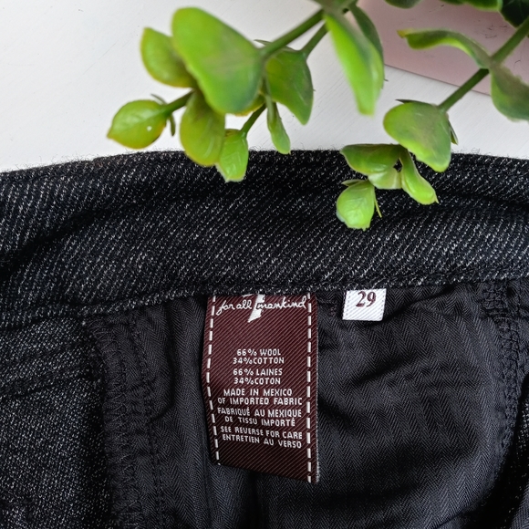 7 For All Mankind Cropped Pants Size 29 - Picture 13 of 13